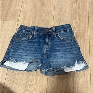 Old Navy Blue Distressed Denim Shorts